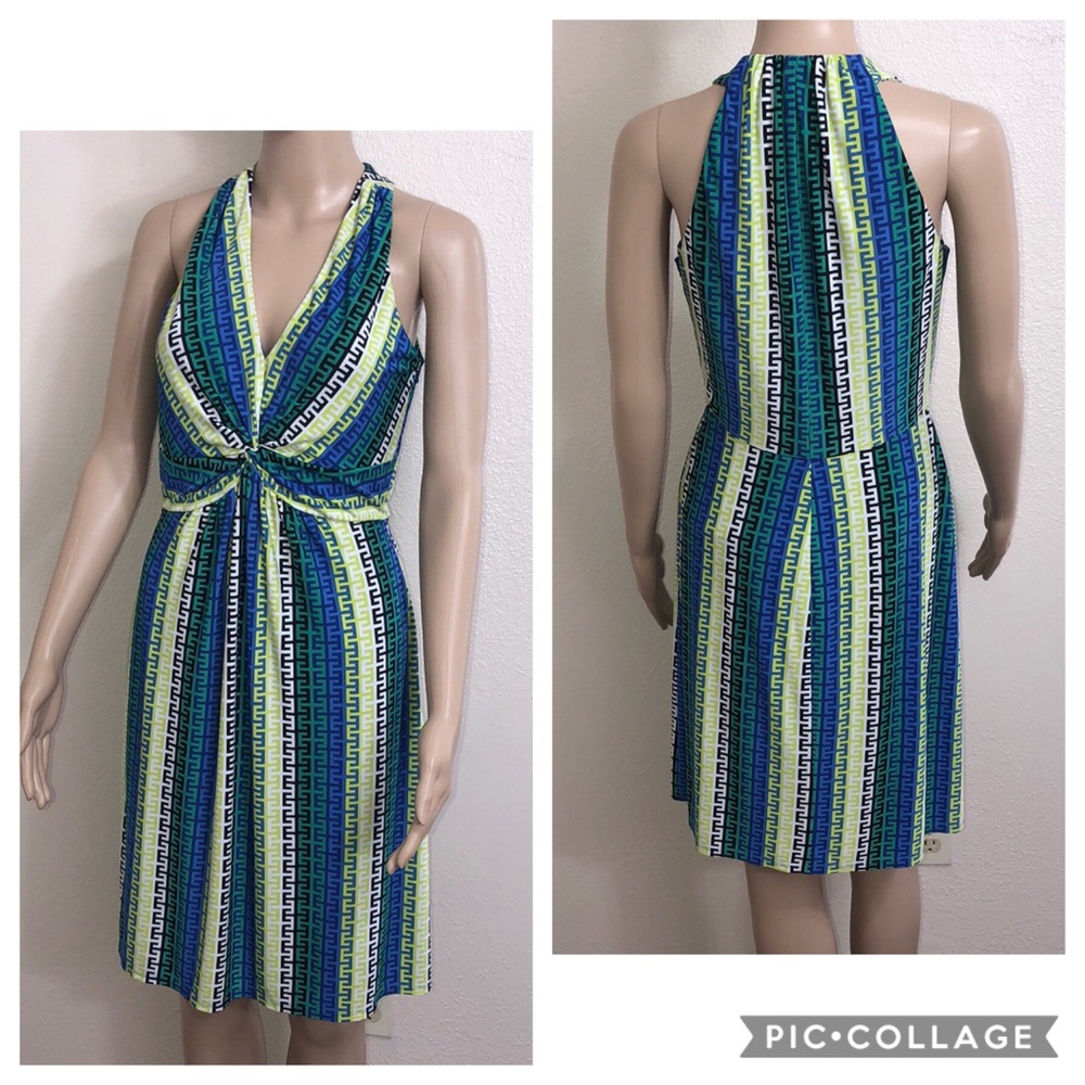 Laundry by Shelly Segal Geometric Dress